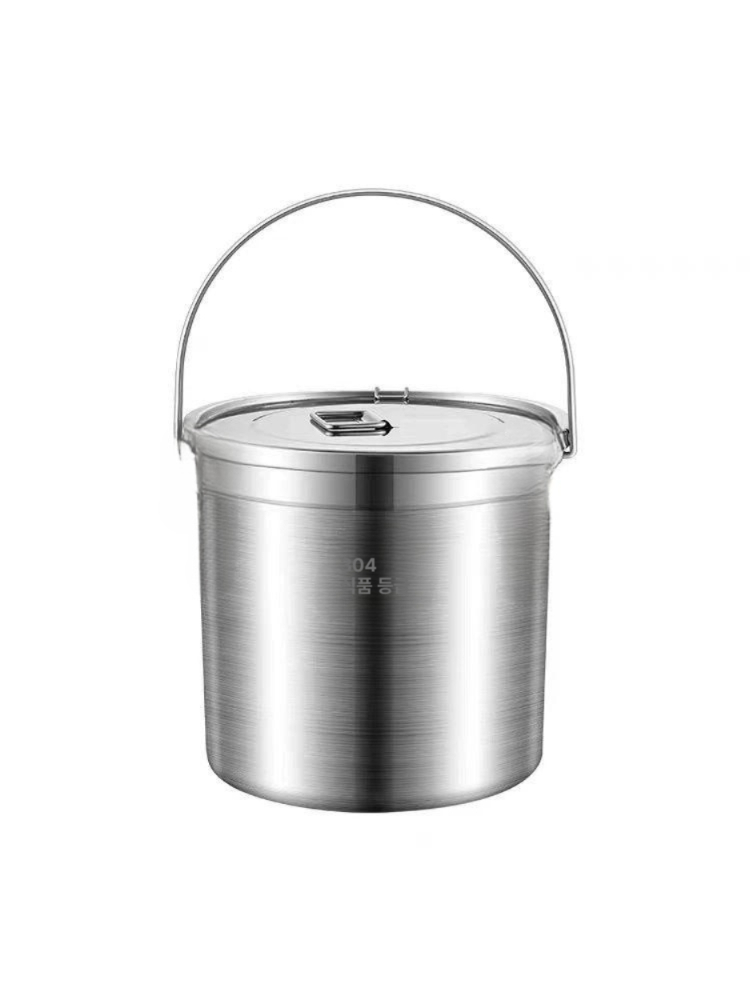 업소용 냄비 대형 사골 국솥 국통 스테인레스 대형냄비 스텐 대용량 휴대용 양동이 - 상품 이미지