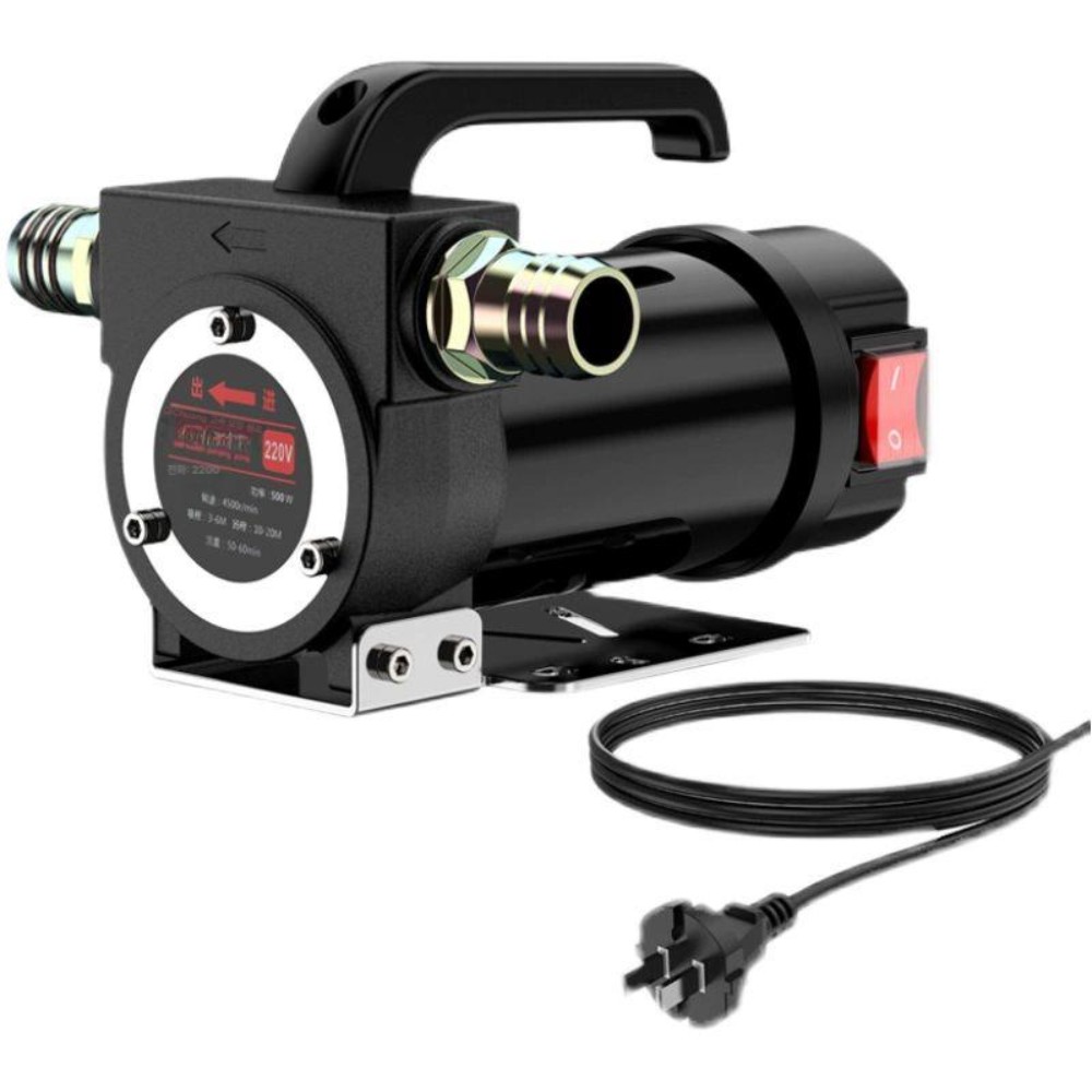 경유 전기오일펌프 자흡식 자동정지 연료 유류 장치 이송 기름펌프 산업용 - 상품 이미지