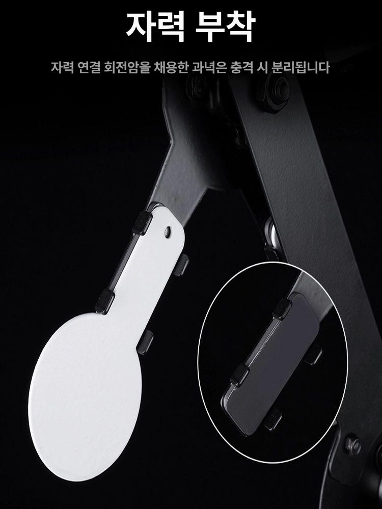 스틸타겟 비비탄과녁 회전 강철 훈련 조준 표준 비비탄사격타겟 표적판 과녁판 - 상세 이미지 3