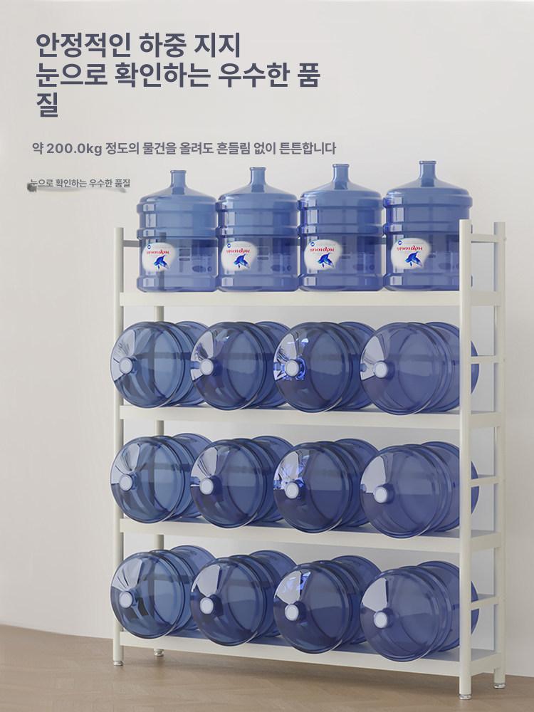 오픈 수납장 다용도책장 심플 다용도장 정리 거실 고급 서재 철제 인테리어 모던선반 - 상세 이미지 5
