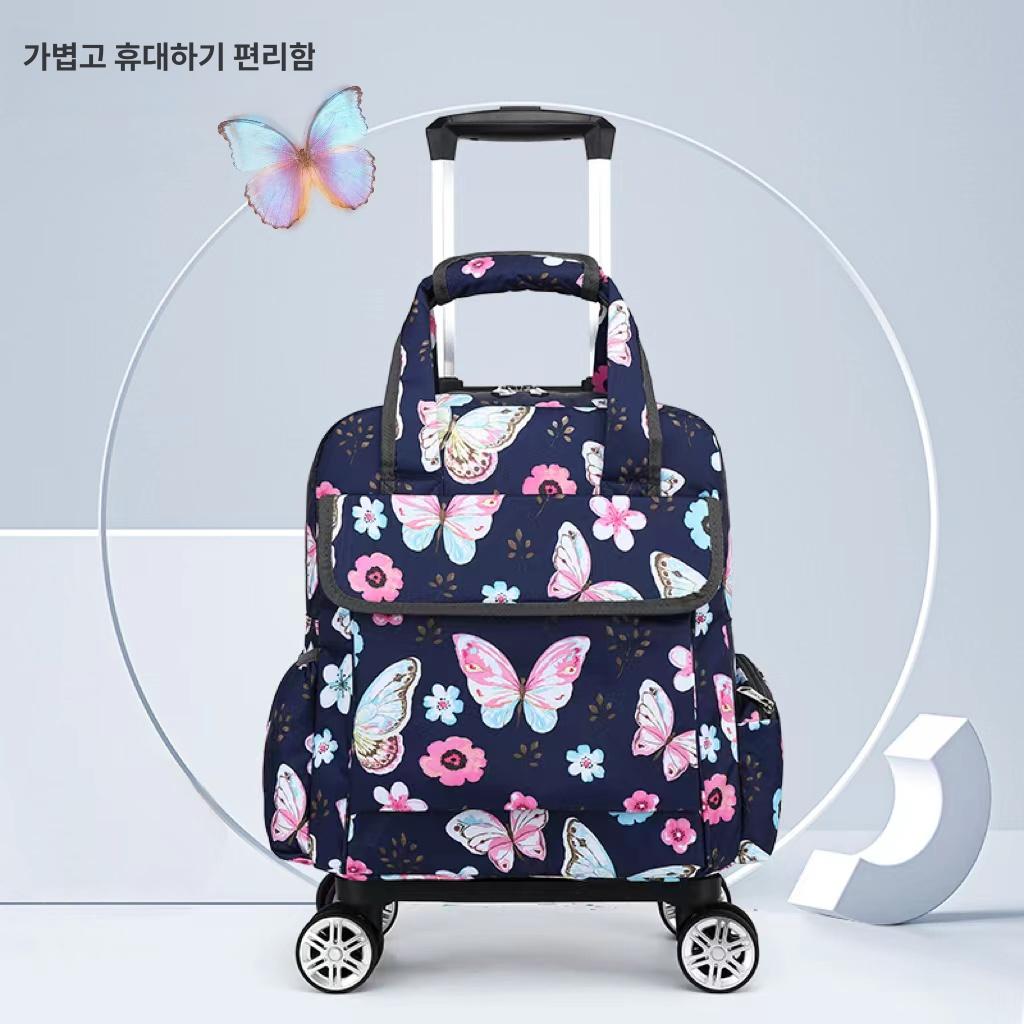 바퀴달린가방 캐리어 초경량 여행용 기내 롤링백팩 백팩 롤링가방 배낭 경량 방수 - 상세 이미지 4