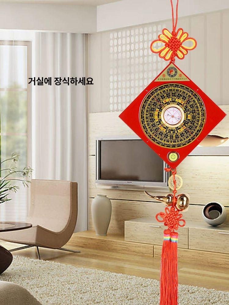 패철 풍수나침반 대형 음양택 풍수지리 전문가용 팔괘 지관용 고정밀 - 상세 이미지 4
