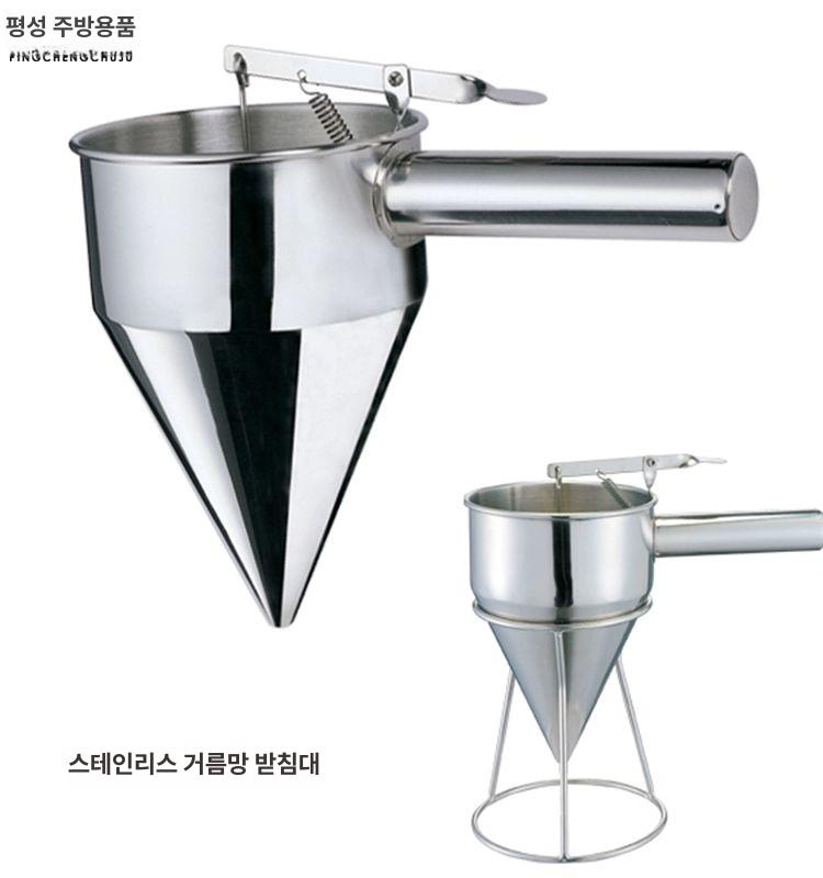베이킹 주입기 반죽 디스펜서 크림주입기 타코야끼 짤주머니 호떡 생크림 제빵 대형 - 상세 이미지 2
