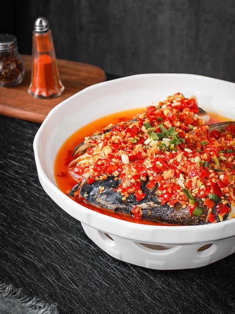 푸드워머 수육 온도 원형 조절 포슬린 세트화이트 스토브 음식 회전식 온도조절 푸드 - 상세 이미지 4