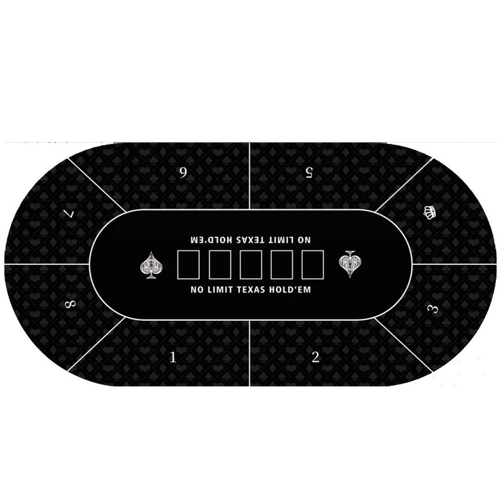 홀덤 포커 테이블 블랙잭 보드 카지노 보드게임 투컵 2025년 10인용 부직포 불랙잭 1 가로/세로/두께 1200 600 2mm 1 - 상품 이미지