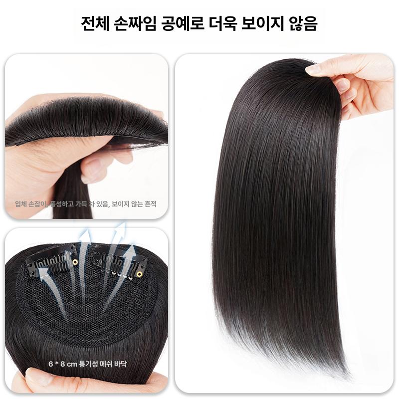 뽕핀 가발 앞머리 볼륨핀 헤어볼륨패드 집게 똑딱이 삔핀 헤어패드 뒤통수볼륨 - 상세 이미지 3
