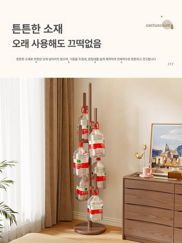 우드 스탠드 옷걸이 원목 원룸 시스템행거 조립식 수납 스탠드옷걸이 미니 옷걸이행거 행거 - 상세 이미지 3