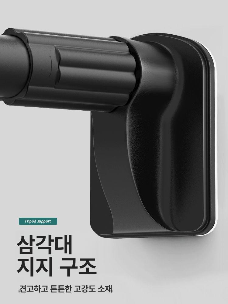 무타공 빨래봉 압축 오피스텔 욕실 발코니 실내 걸이 건조대 조절 베란다 단축형 - 상세 이미지 4