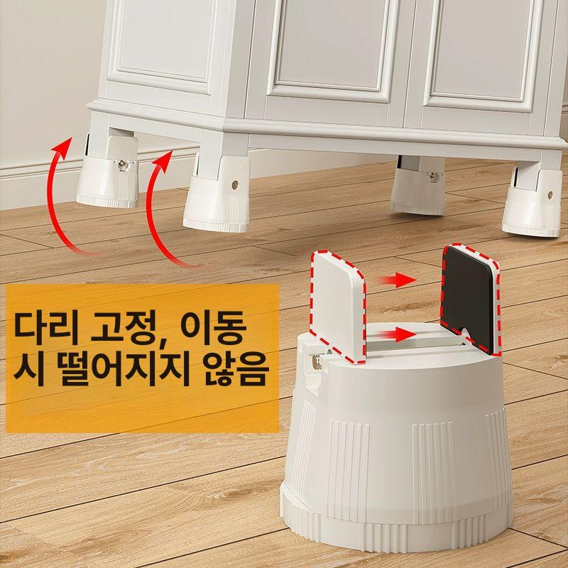 가구 침대 키높이 블럭 발통 발받침 거치대 발판 지지대 높이조절발 교체 조정 - 상세 이미지 5