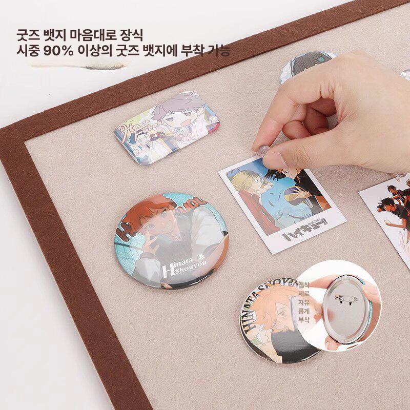 벽 코르크보드 메모판 학원 학교 전시판 현황판 공지판 가정 대형게시판 환경판 - 상세 이미지 4