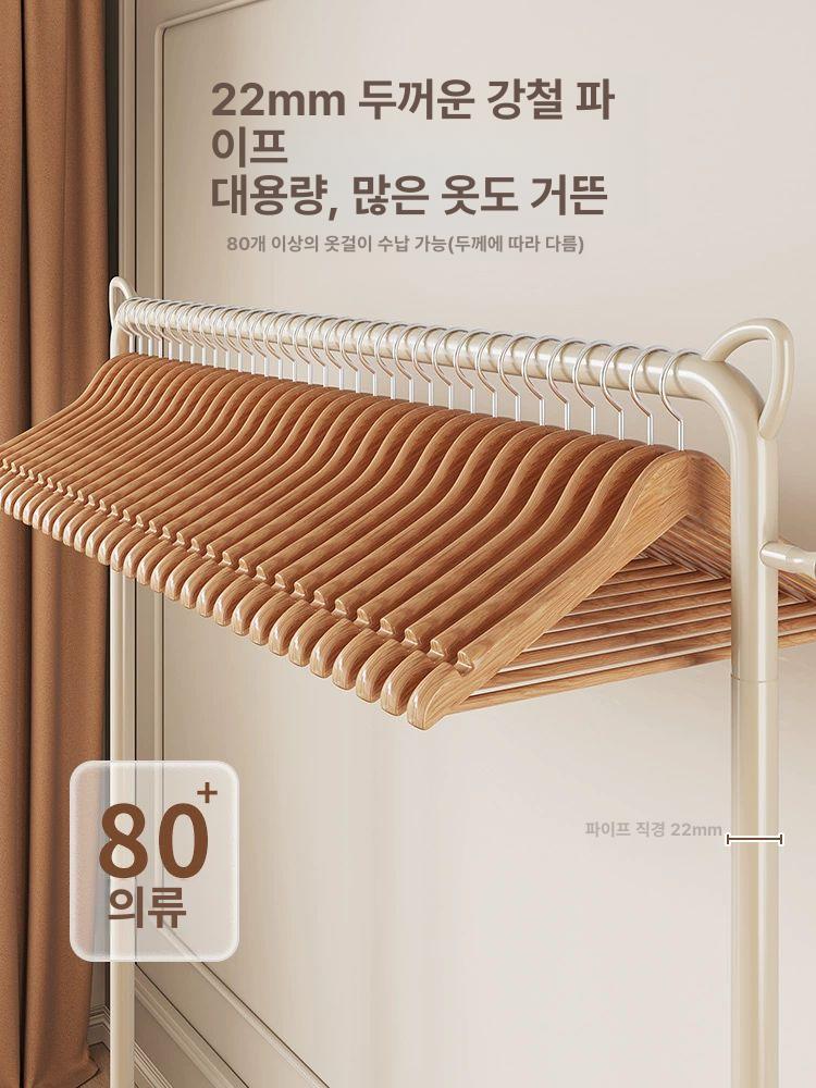 아래 선반있는 다기능 사무실 모바일 자취방 책상 멀티 프린터 테이블 행거 공 이동식 - 상세 이미지 3