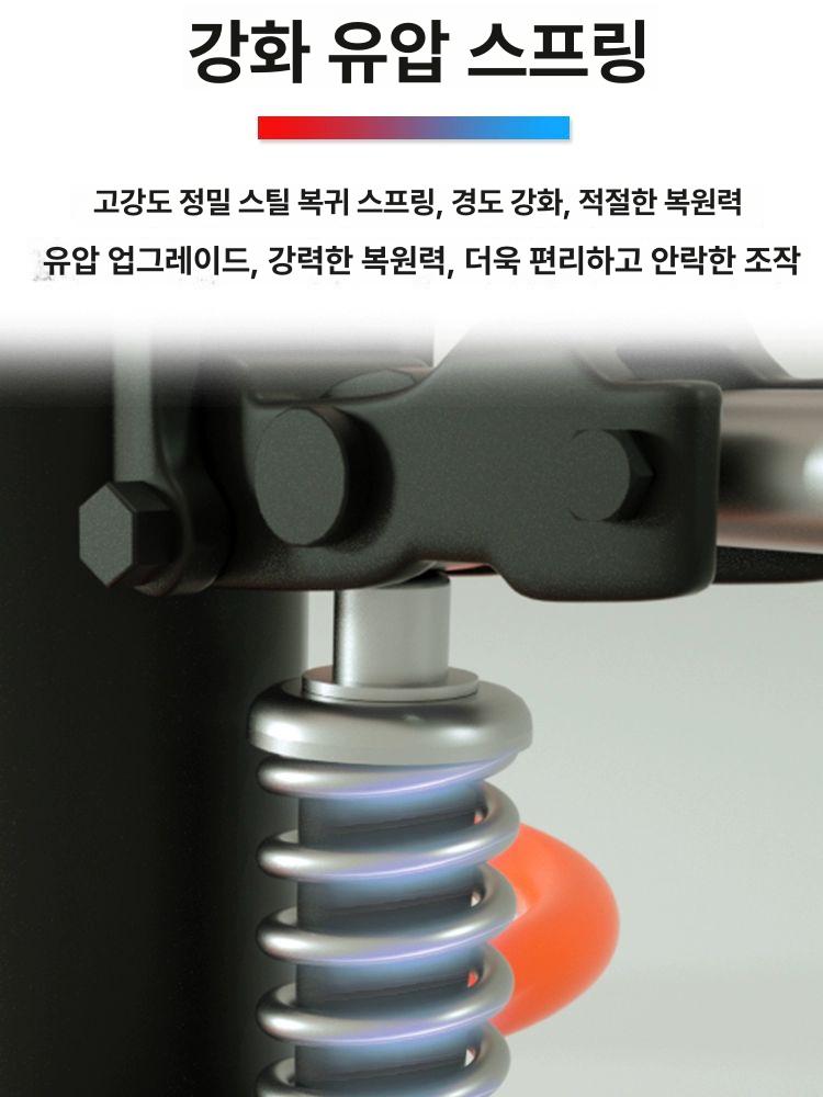 유압식 드럼통리프트 수동 이동식 운반 핸드카 카트 오일통 수레 트롤리 산업용 - 상세 이미지 5