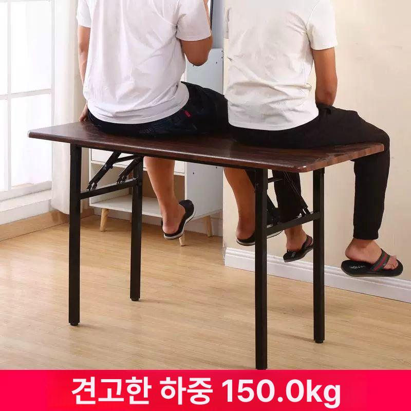 스텐 접이식테이블 세트 카페 캠핑 간이 야외용 테라스 업소용 식당 실외 야외테이블 - 상세 이미지 4