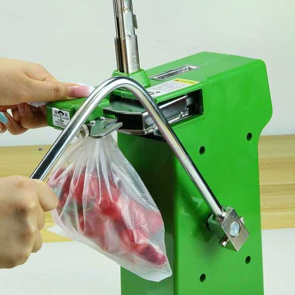 반자동 씰링기 비닐봉지 다용도 결속기 포장기 밀봉기 밴딩 탁상형 밴드실러 머신 - 상품 이미지