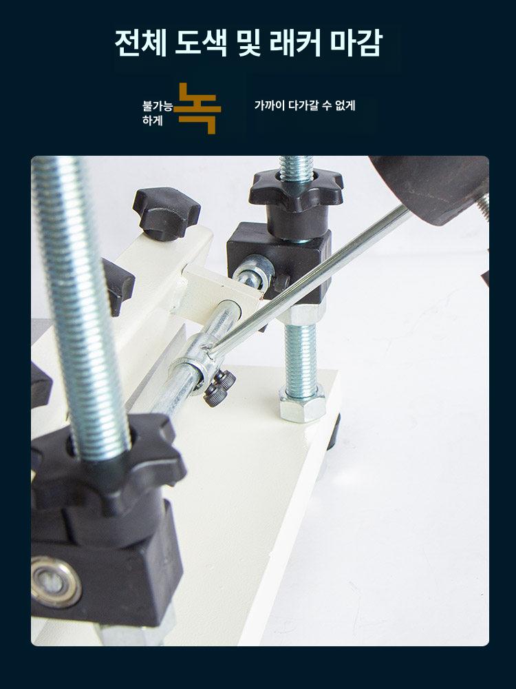 수동 실크스크린 인쇄기 로고 각인 패드 프린팅 판화 제판 잉크 셋트 - 상세 이미지 5