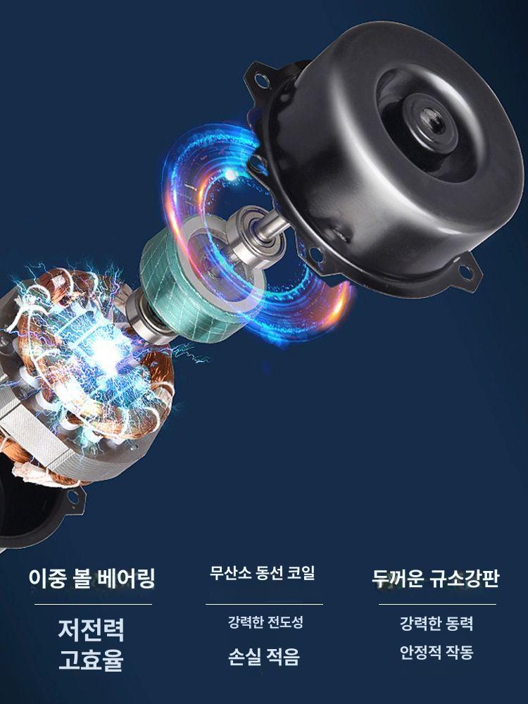 화장실 환기팬 연기 주방 송풍기 배출 산업용 덕트 파이프 냄새 배기팬 강력 환풍 - 상세 이미지 4