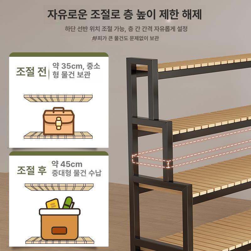 계단식 거치대 화분선반 화분대 꽃 거실 실내가드닝 화초선반 인테리어 - 상세 이미지 3