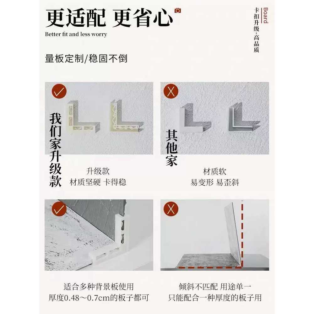 규조토 질감 촬영용 엔틱 레이아웃 벽지 사각형 스퀘어 진흙 셀프 아트 전시용 배경천 - 상세 이미지 5
