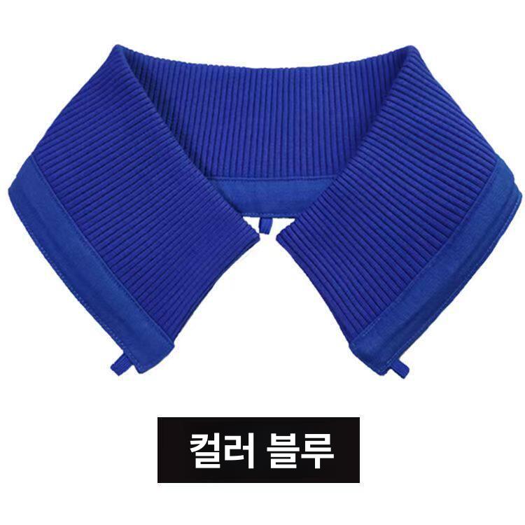 카라 시보리 탈부착 골지 니트 패딩 리폼 오염방지 세탁용이 - 상세 이미지 5