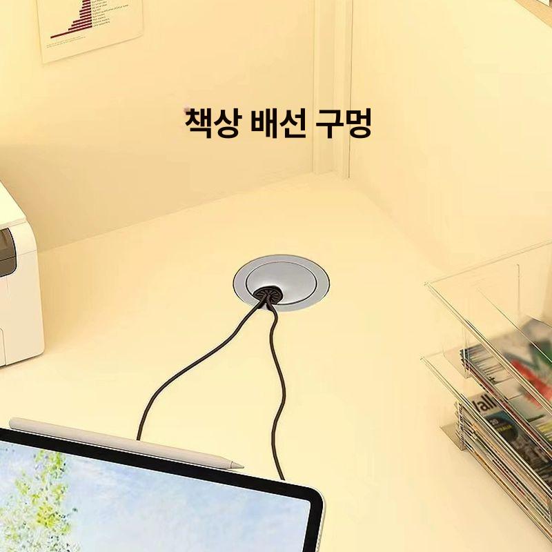 소형 삼각테이블 우드 컴퓨터 화이트 작은 협탁 작업대 삼각 코너책상 미니 노트북 화장대 - 상세 이미지 3