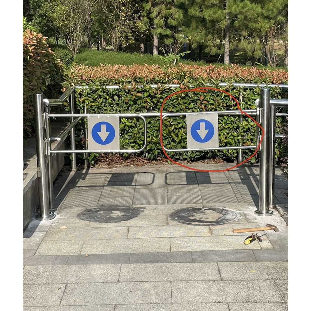 스윙 중문 출입문 식당 양방향 매장 셀프 마트 가림막 카우보이문 파티션 인테리어 - 상세 이미지 5