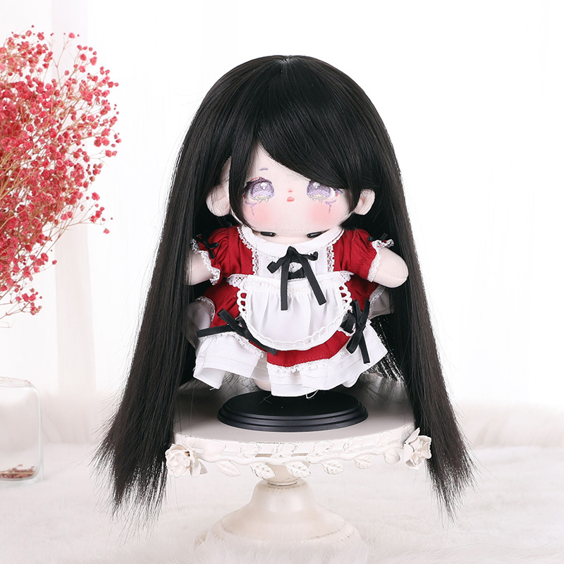 20cm 가발 아이돌 DIY 몸체 봉제 솜깅이 장난감 무속성솜인형 포함 스타 컬렉션 - 상품 이미지
