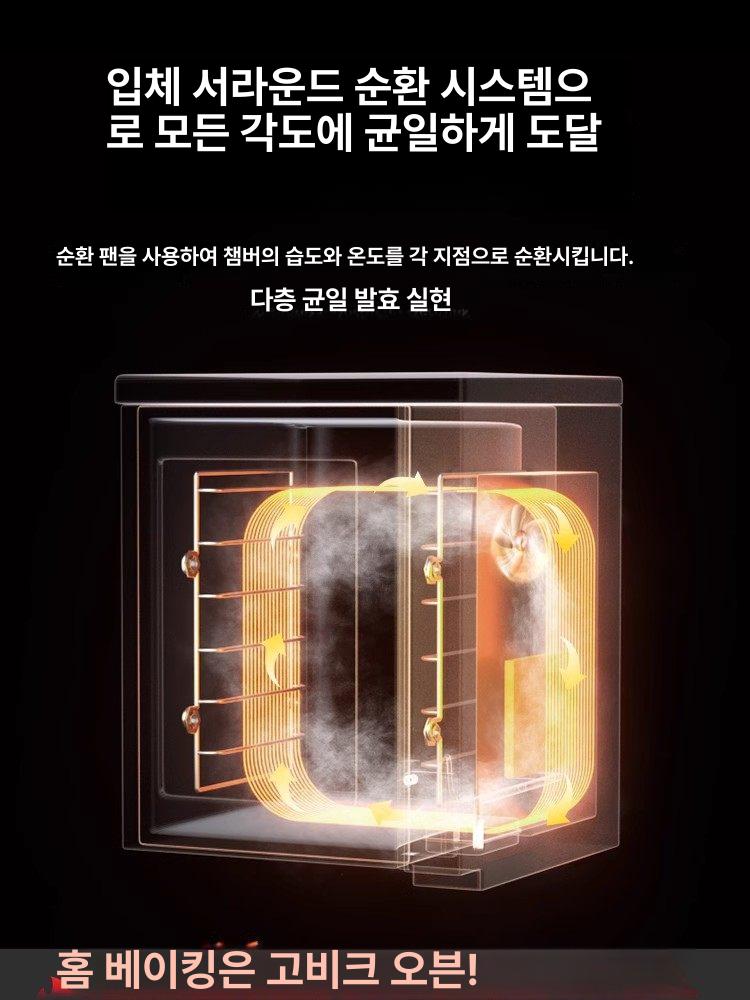 업소용 제빵발효기 디지털 대용량 반죽 제조기 숙성기 피자 제빵기계 항온 - 상세 이미지 2