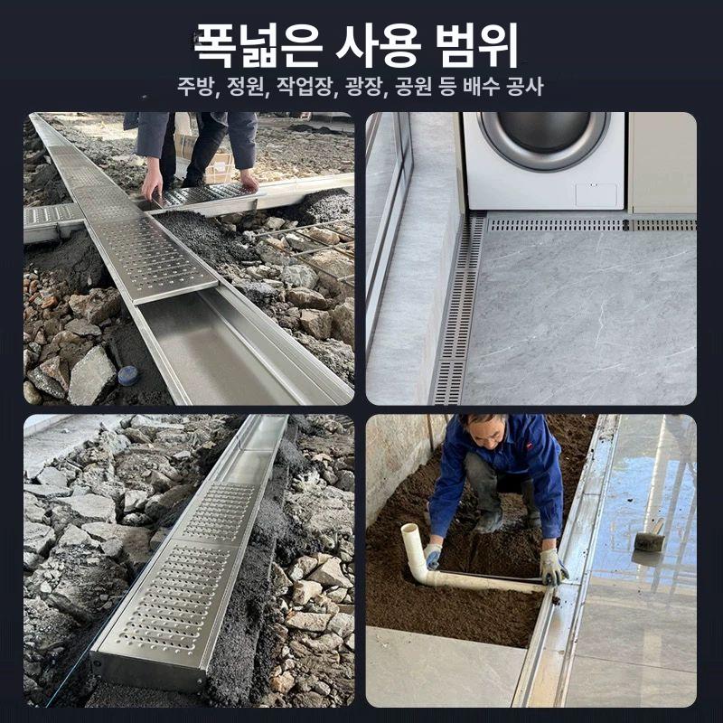 스텐 유수분리기 유분 싱크대 그리스 하수 분리조 기름 업소용 식당트랩 거름 배수조 이미지 6