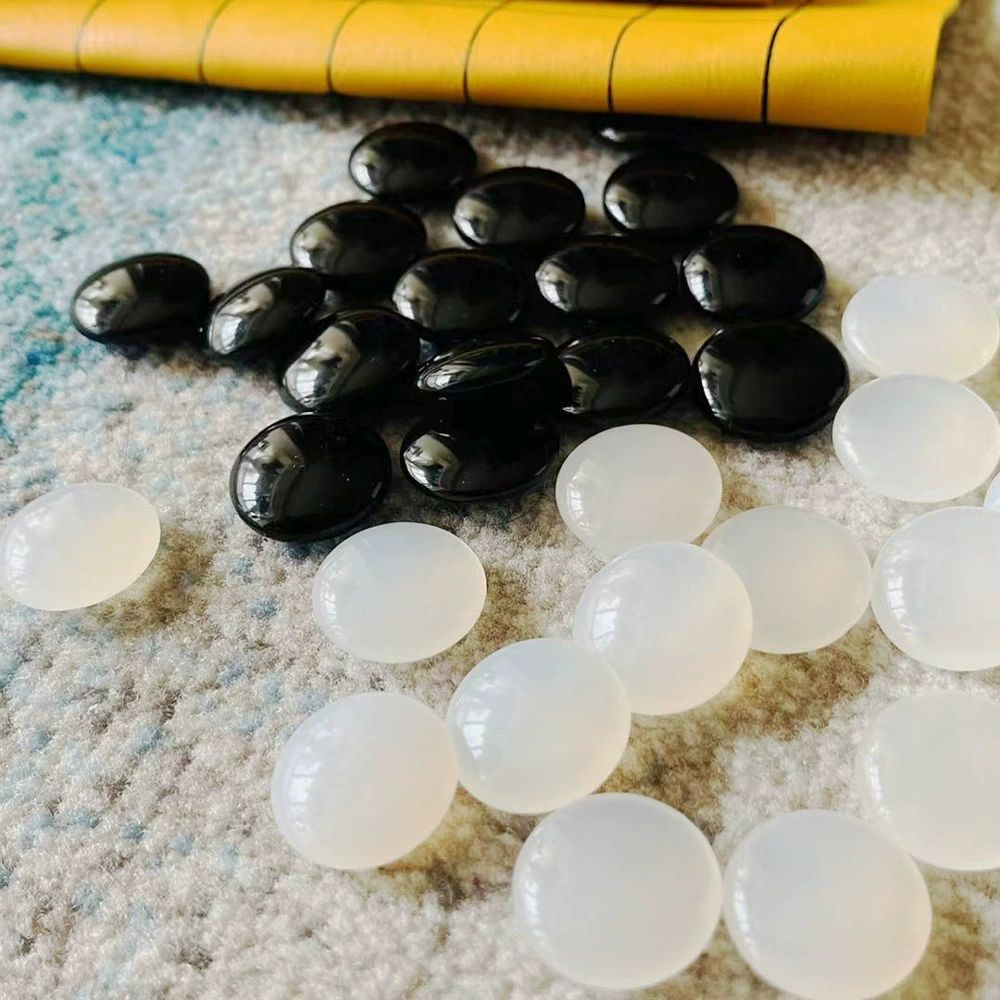 선물용 고급바둑알 바둑판 천연바둑돌 용품 흑백 두께 공식표준 프리미엄 표준사이즈 - 상세 이미지 3