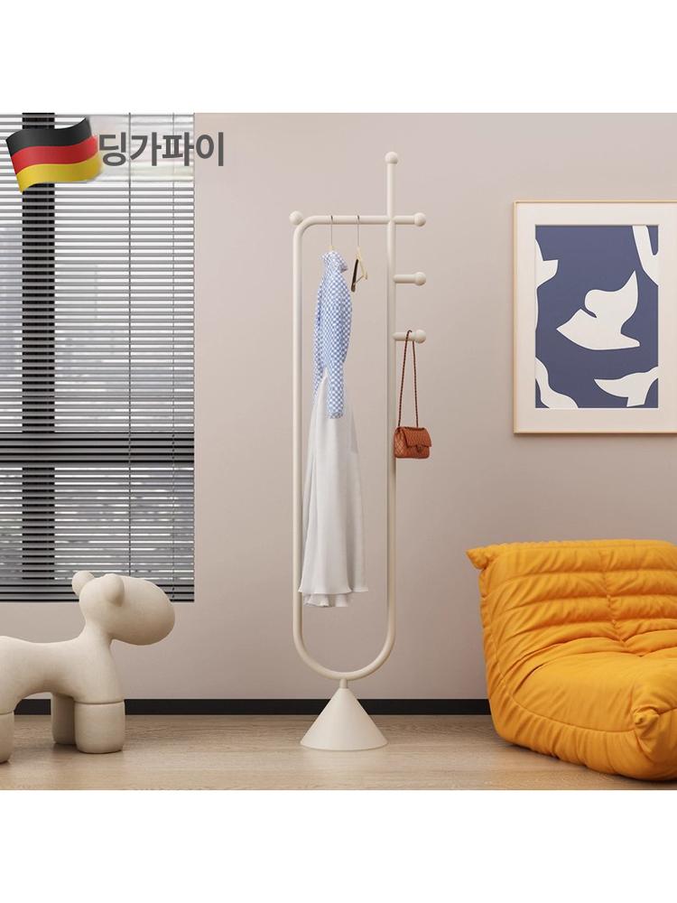 철제 미니행거 스탠드 튼튼한 수납 드레스룸 이동식행거 원룸행거 모던 심플 코트랙 - 상세 이미지 2