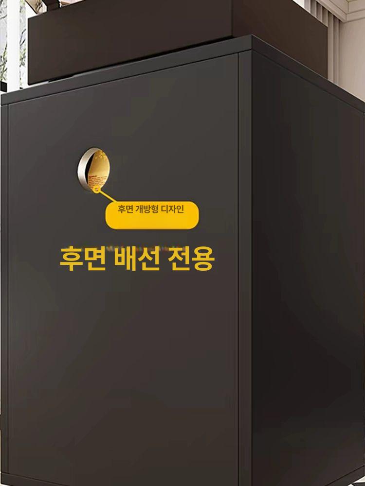 우드 턴테이블선반 오디오랙 캐비넷 앰프 보관함 앵글 케비닛 철제선반 장식장 엘피 다이 이미지 6