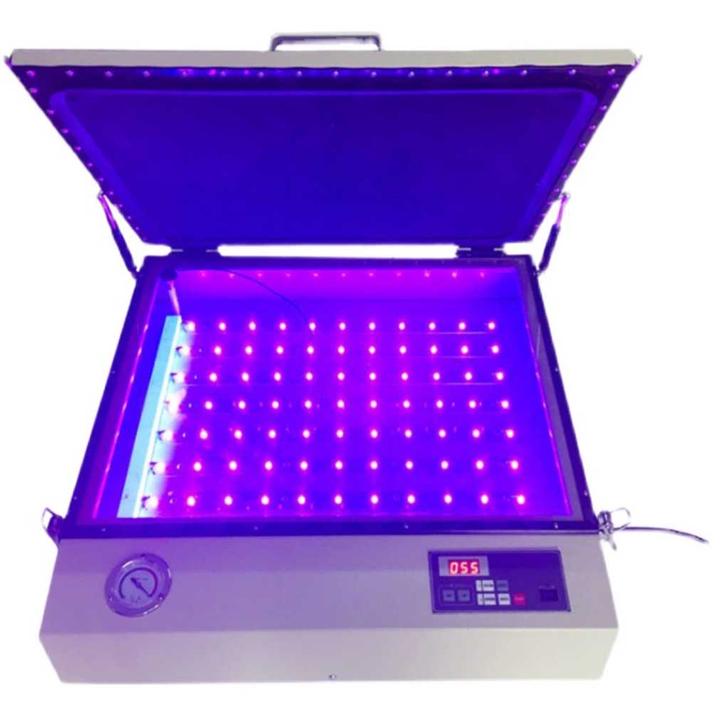 UV 경화기 자동 제판기 조사기 진공 판화 프린트기 젤램프 건조 큐어링 레진아트 샵 - 상세 이미지 3