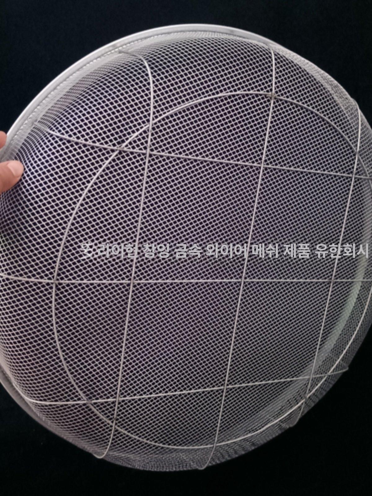 튼튼한 튀김채 스테인리스망 체망 주방 대형채망 거름망 세망 업소용 직경 튀김바스켓 - 상세 이미지 4