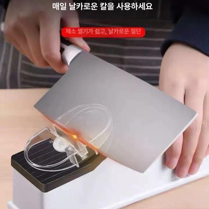 자동 칼갈이 기계 전동칼갈이 칼연마 샤프닝 칼갈기 고급형 - 상세 이미지 5