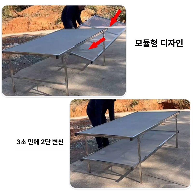 고추 건조대 스테인리스 대량 건조망 식품 말리기 채반 과일 선반랙 그물망 다용도 - 상세 이미지 3