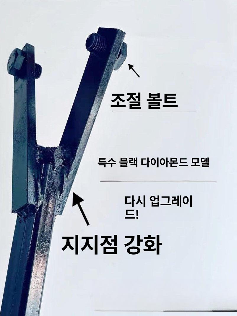 강력 맨홀개폐기 뚜껑 지렛대 오프너 맨홀뚜껑 쇠갈고리 플립 개방기 중장비 두꺼운형 하수구 - 상세 이미지 4