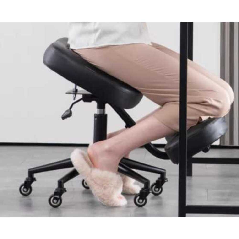 컴퓨터 닐링 체어 무릎 의자 인체공학 경추 수험생 기본쿠션모델 - 상품 이미지
