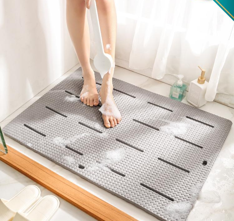 화장실 미끄럼방지매트 발수건 욕실 화장실발수건 물흡수 미끄럼 욕실발수건 욕실깔판 발판 - 상품 이미지