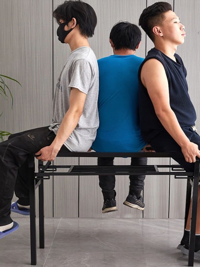 선반 다리 스프링 테이블 접이식 금속 받침대 지지대 브래킷 테이블다리 철재 랙 가구 - 상세 이미지 5