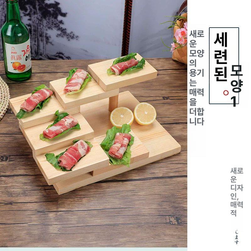 초밥 접시 일식 회전 업소용 연두 도자기 설화 초밥접시 그릇 스시접시 회전초밥접시중 - 상세 이미지 5
