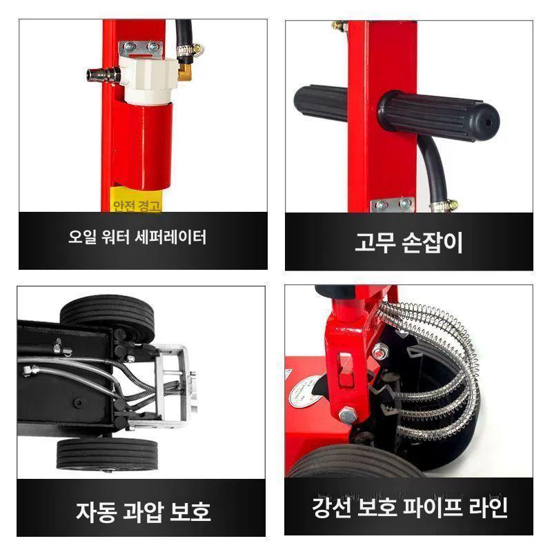 80톤 공압잭 실린더 자동차 리프트 수리 통통 유압잭 쟈키 에어작기 차량용 에어자키 - 상세 이미지 5