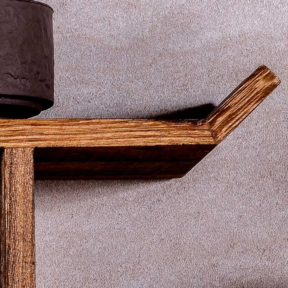 원목 장식장 수납장 우드 진열장 벽걸이 진열대 북선반 책꽂이 북타워 무지주 앤틱 - 상세 이미지 2