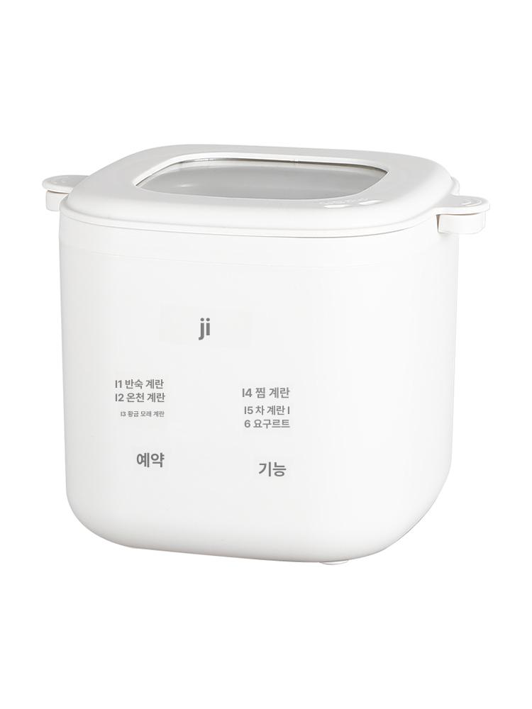 일본 에그쿠커 반숙 계란 계란찜기 화이트 가정용 수란 에그 휴대용 달걀 일본식 계란삶는 - 상세 이미지 5
