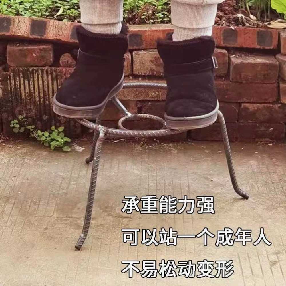 그리들 거치대 오덕 삼발이 직화용 가마솥 주철 야외 냄비 다리 바베큐 화로받침대 - 상세 이미지 3