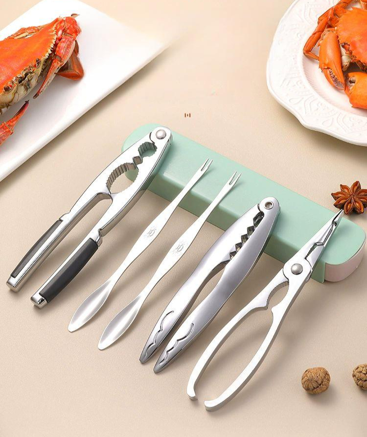 게집게 도구 킹크랩 게살 바늘 플라이어 전용 크랩 먹는 스테인리스 표준 홑입 가위 해산물 - 상품 이미지