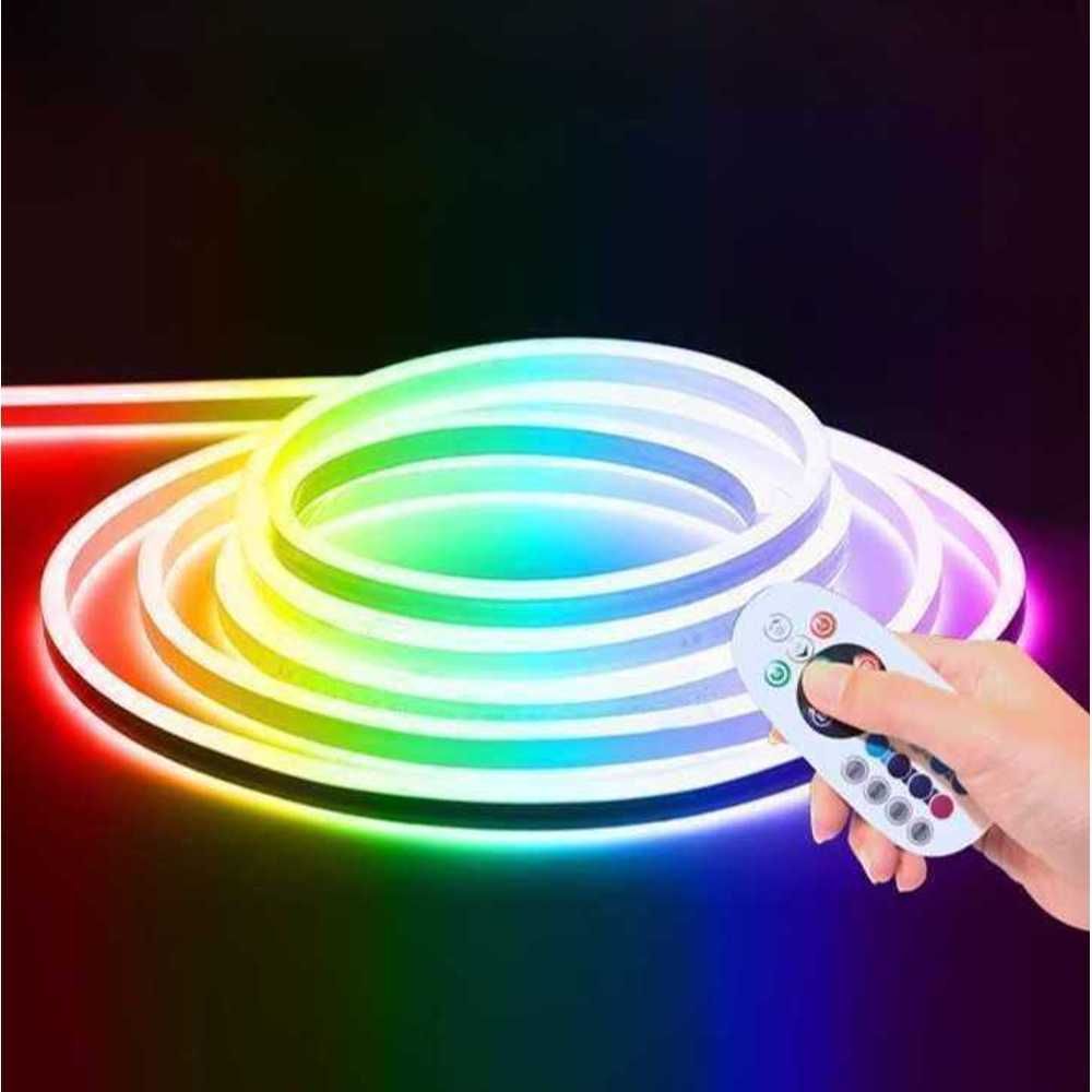 led 줄조명 파티 테이프 야외 플렉시블조명 전등 줄네온 램프 컬러 색상 외벽 장식 - 상세 이미지 2