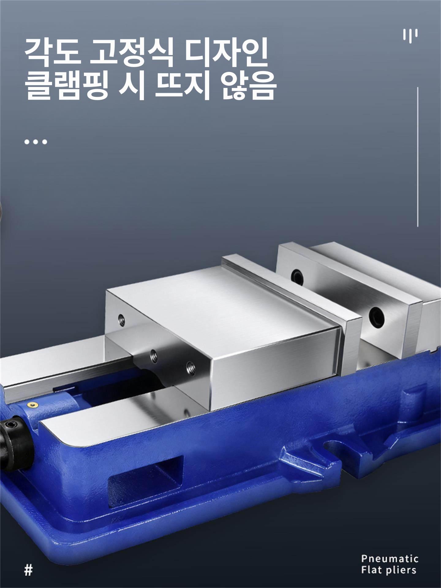 밀링바이스 정밀바이스 각도 양방향 이중 탁상용 정밀 틸팅 각도조절 테이블 작업대 벤치 - 상세 이미지 4