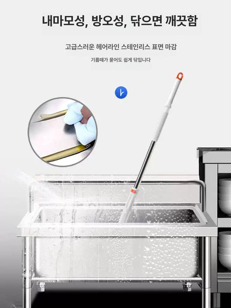 업소용 걸레빠는통 건조대 물걸레 세척통 대걸레통 사무실 병원 청소용품 상업용 식당 - 상세 이미지 3