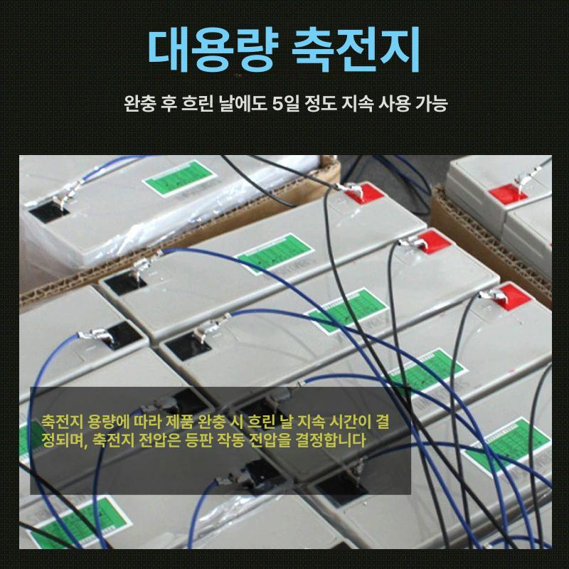 태양광 경고등 경광등 공사 비상등 점멸 쏠라 도로공사 드럼용 경찰등 점멸등 플래시 작업 - 상세 이미지 3
