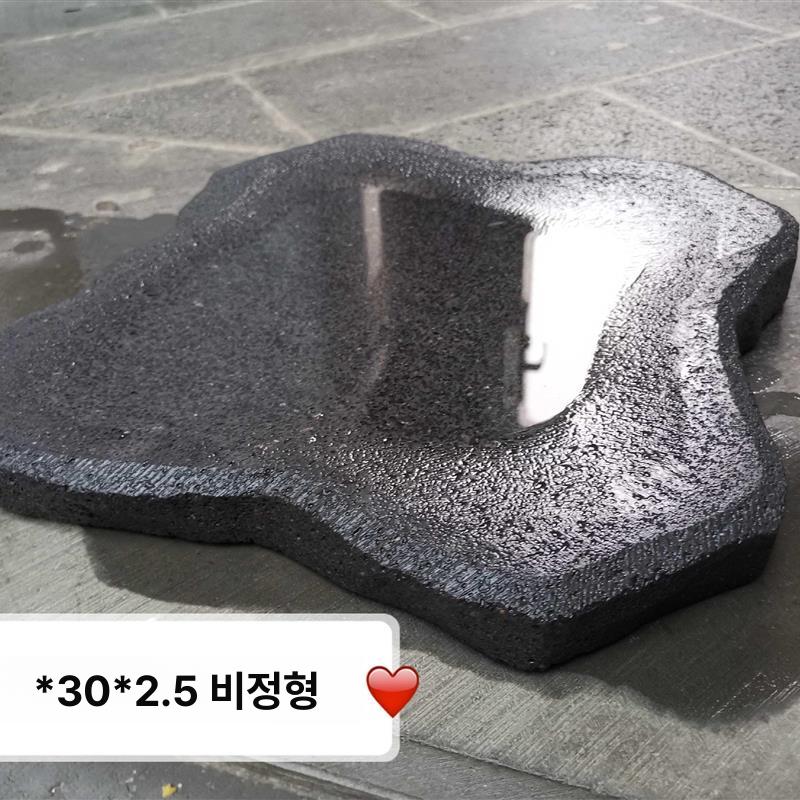 구이판 화산석 정사각형 구이용 캠핑 곱돌 바베큐 불판 가정용 그릴 돌판 숯구이판 돌구이판 - 상세 이미지 2